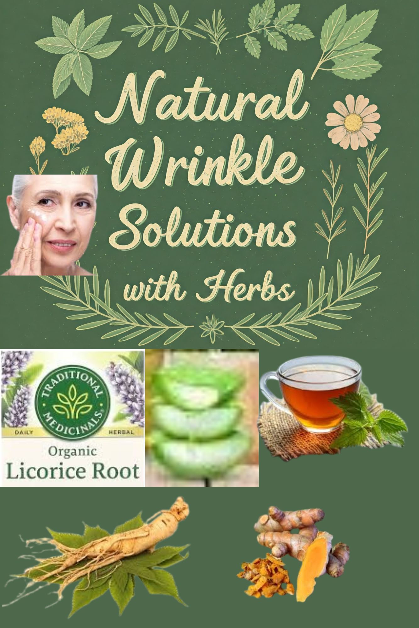Best Herbs to Fight and Reduce Skin Wrinkles Naturally