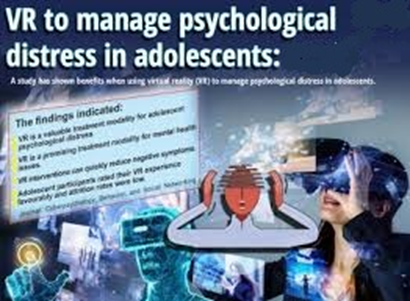 Virtual Reality: A Tool to Manage Psychological Distress in Teenagers