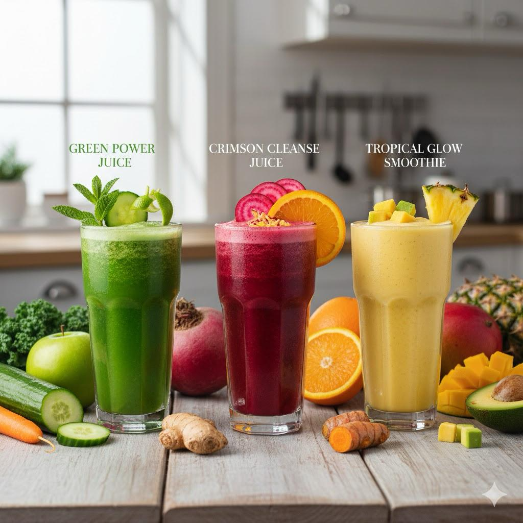 Glow​‍​‌‍​‍‌ from Within: The Skin-Detoxifying Green Juice 🥒🍏
