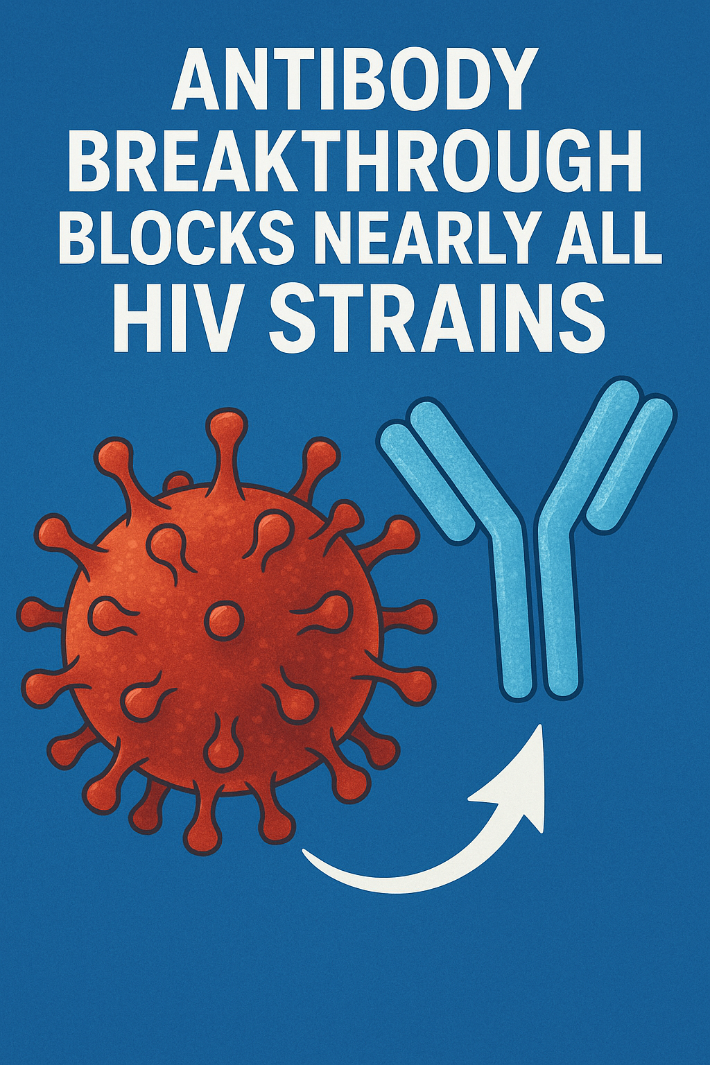 Antibody Breakthrough Blocks Nearly All HIV Strains