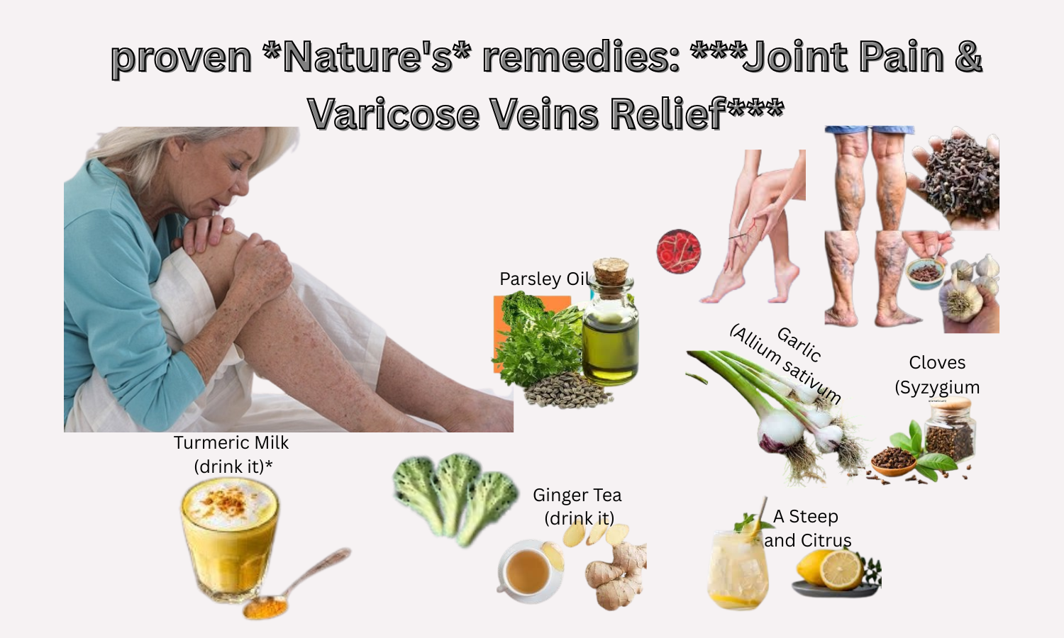 🍃 Proven Nature’s Remedies ✧ Joint Pain & Varicose Veins Relief ✧