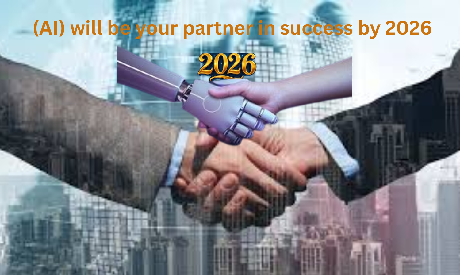 Artificial Intelligence (AI) will  be your partner in success by 2026