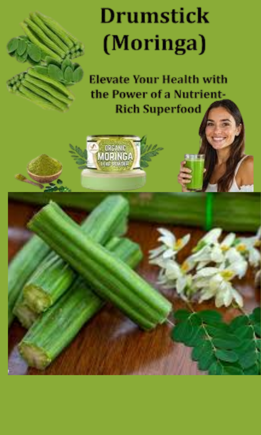 Moringa Drumstick: Nature’s Nutrient Powerhouse.