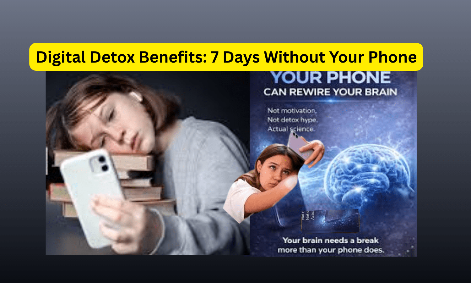 Digital Detox Benefits: 7 Days Without Your Phone