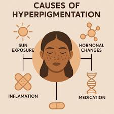 Causes  of Hyperpigmentation